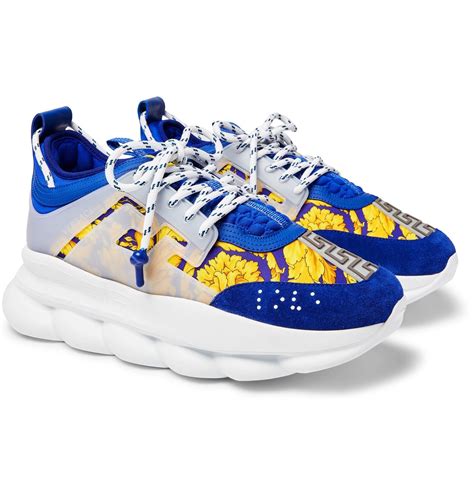 sneaker versace chain|Versace chain reaction sneakers price.